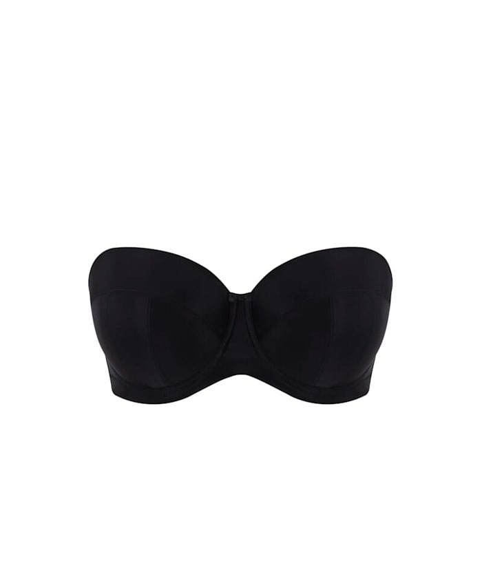 Panache Alice Underwired Strapless Bra - Black Bras