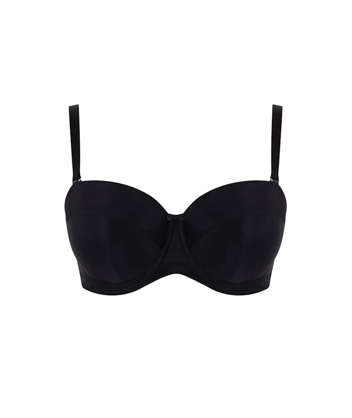 Panache Alice Underwired Strapless Bra - Black Bras