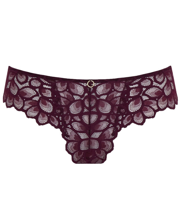 Panache Allure Brazilian Brief - Plum