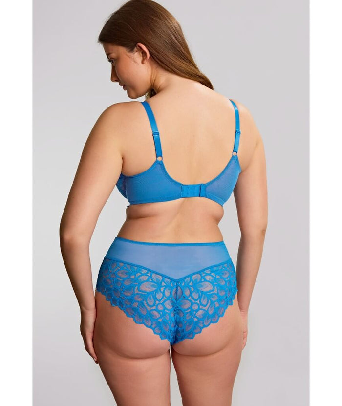Panache Allure Deep Brief - Azure Blue