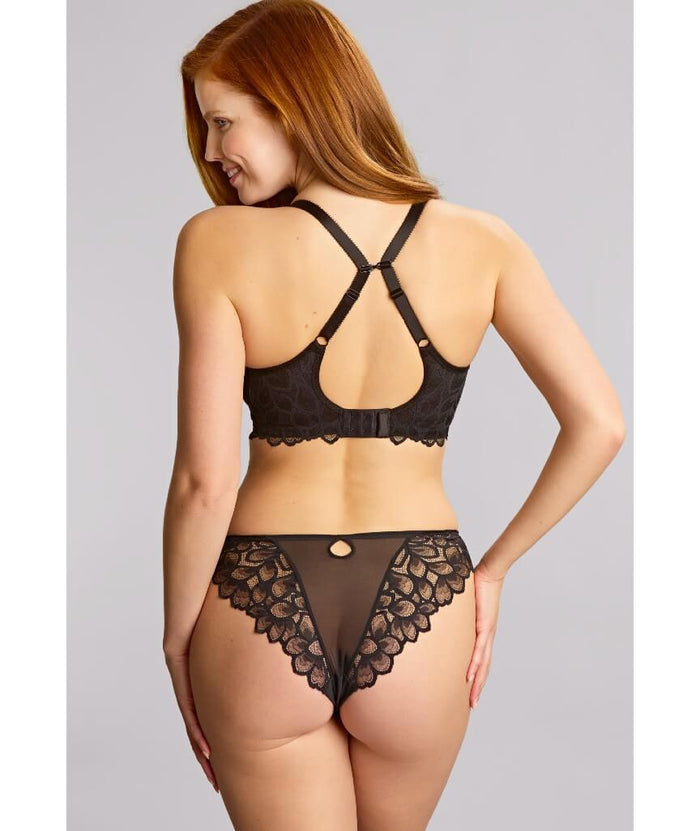 Panache Allure Underwired Spacer Bra - Black