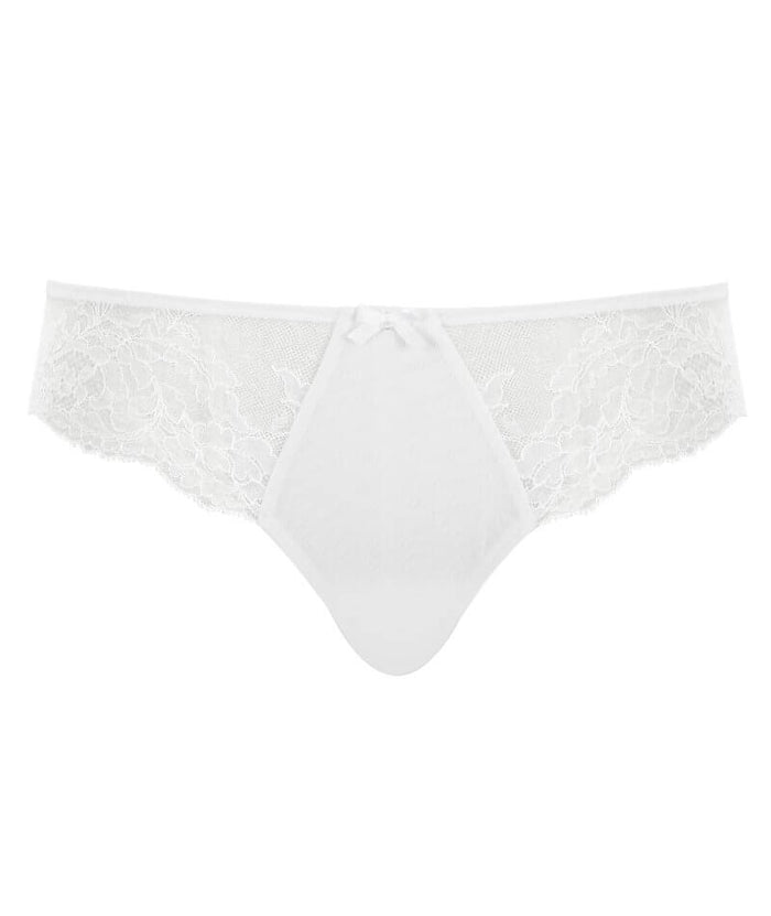 Panache Ana Thong - White Knickers