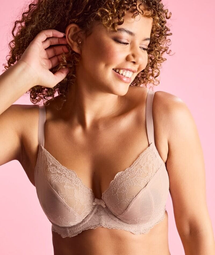Panache Ana Underwired Plunge Bra - Vintage Bras