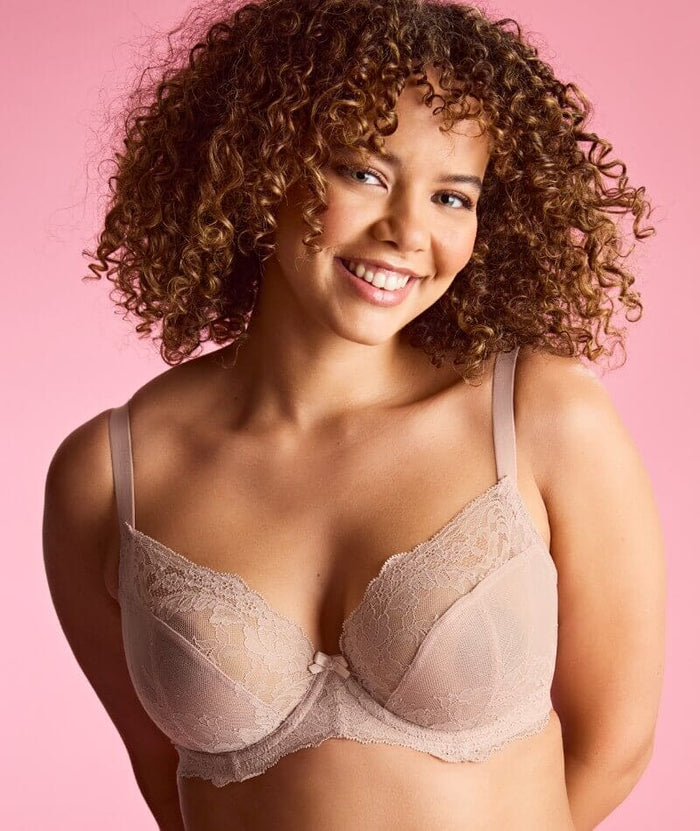 Panache Ana Underwired Plunge Bra - Vintage Bras