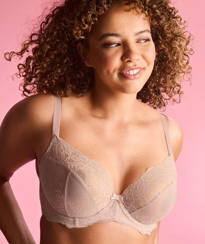 Panache Ana Underwired Plunge Bra - Vintage Bras