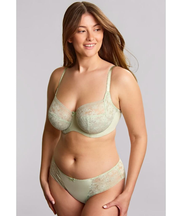Panache Celeste Brazilian Brief - Pistachio