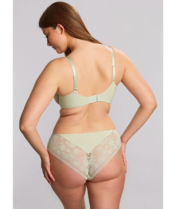 Panache Celeste Brazilian Brief - Pistachio