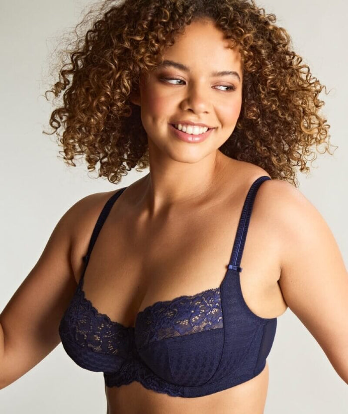 Panache Envy Full Cup Underwire Bra - Navy Bras