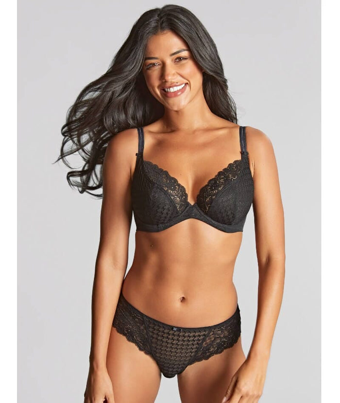 Panache Envy Plunge Underwire Bra - Black Bras