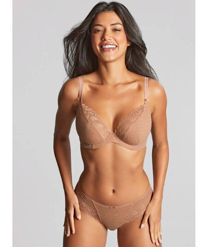 Panache Envy Plunge Underwire Bra - Honey Bras