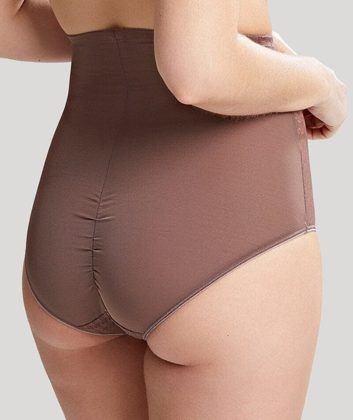 Panache Envy Shaping Brief - Chestnut Knickers