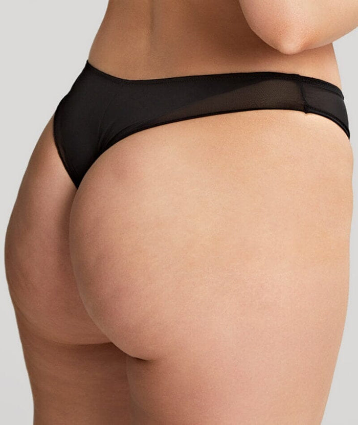Panache Faith Brazilian Brief - Noir Knickers