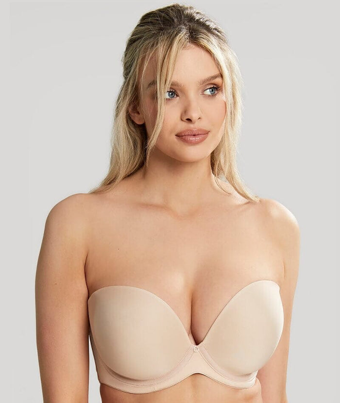 Panache Faith Moulded Strapless Bra - Latte Bras