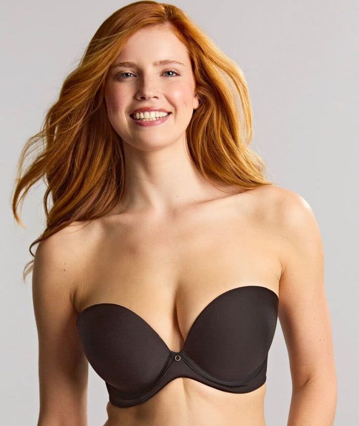 Panache Faith Moulded Strapless Bra - Noir