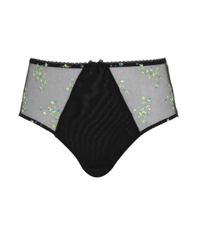 Panache Meadow Deep Brief - Black Knickers