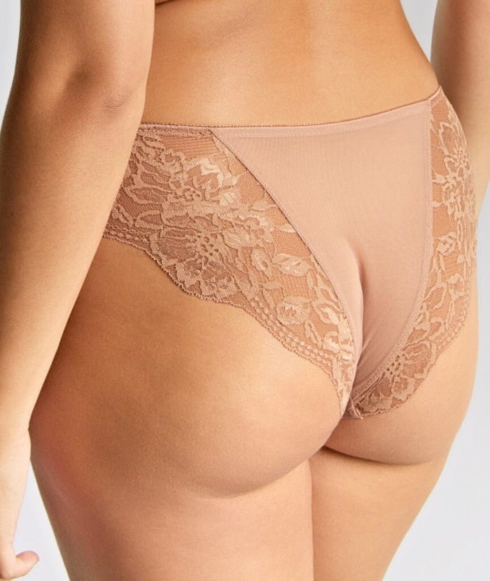 Panache Nina Brazilian Brief - Mocha Knickers