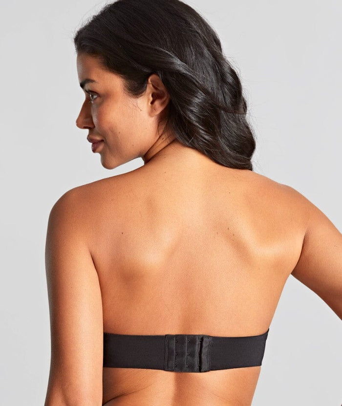 Panache Porcelain Elan Underwired Strapless Bra - Black Bras