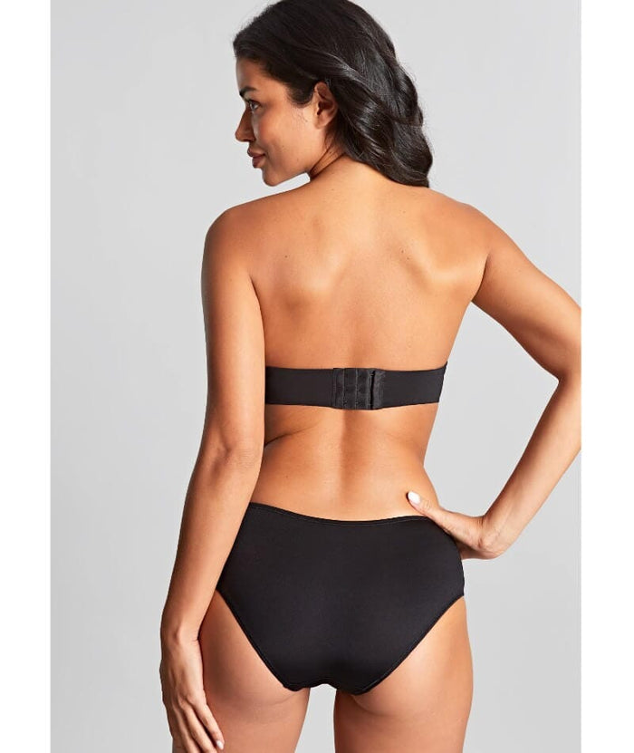 Panache Porcelain Elan Underwired Strapless Bra - Black Bras