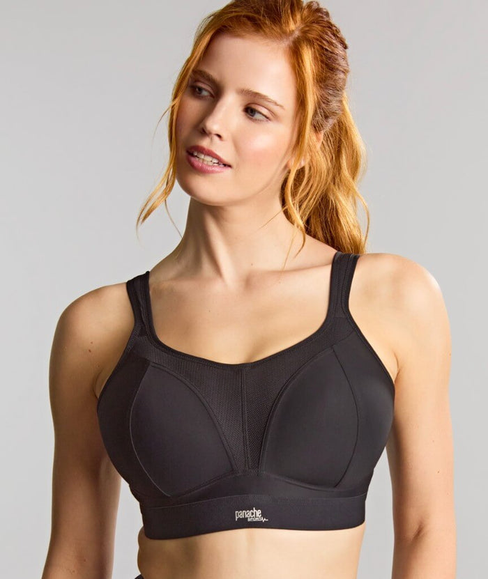 Panache Sport Boundless Wire-free Sports Bra- Black
