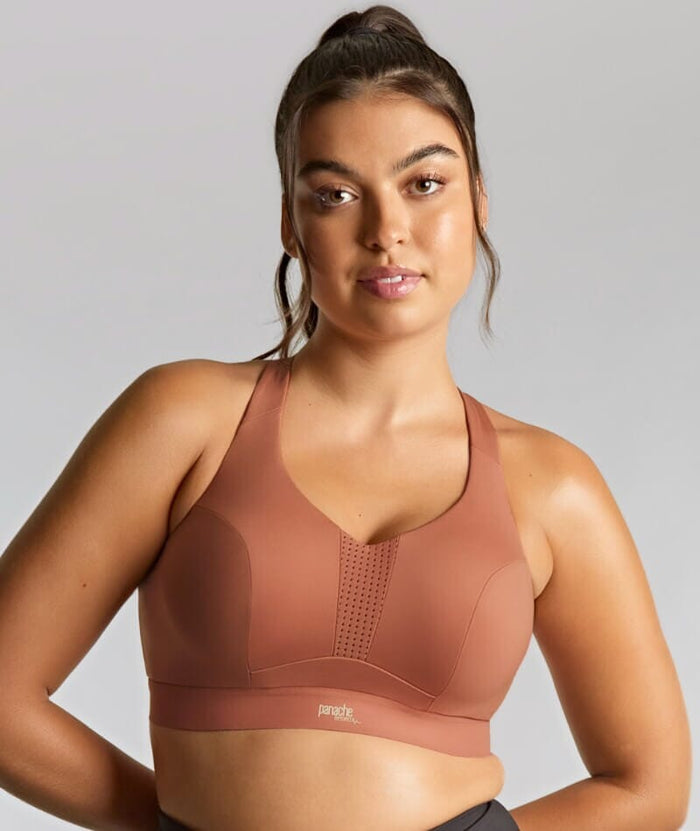 Panache Sport Endurance Ultra Perform Non Padded Underwire Sports Bra - Sienna Rose Bras