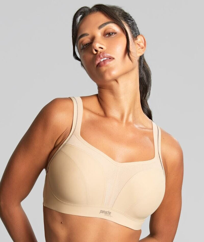 Panache Sport Power Underwired Sports Bra - Latte Bras