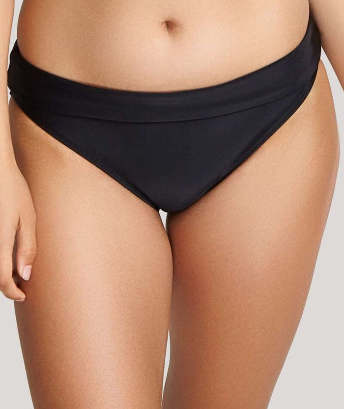 Panache Swimwear Anya Riva Fold Pant - Black Swim