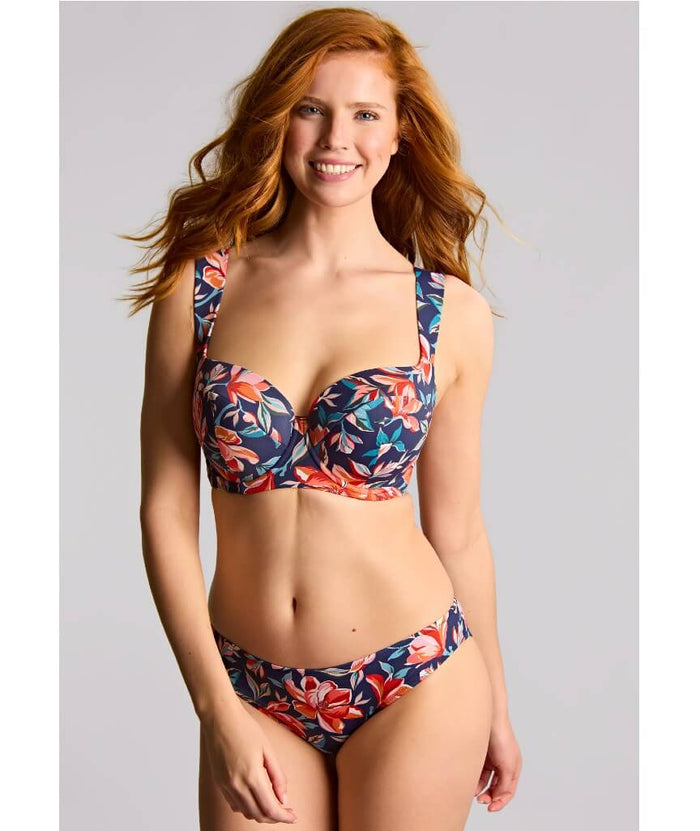 Panache Swimwear Bette Liliflora Underwire Balcony Bikini - Liliflora Print