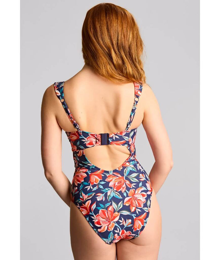 Panache Swimwear Monica Liliflora Balconnet Underwire One Piece Swimsuit - Liliflora Print