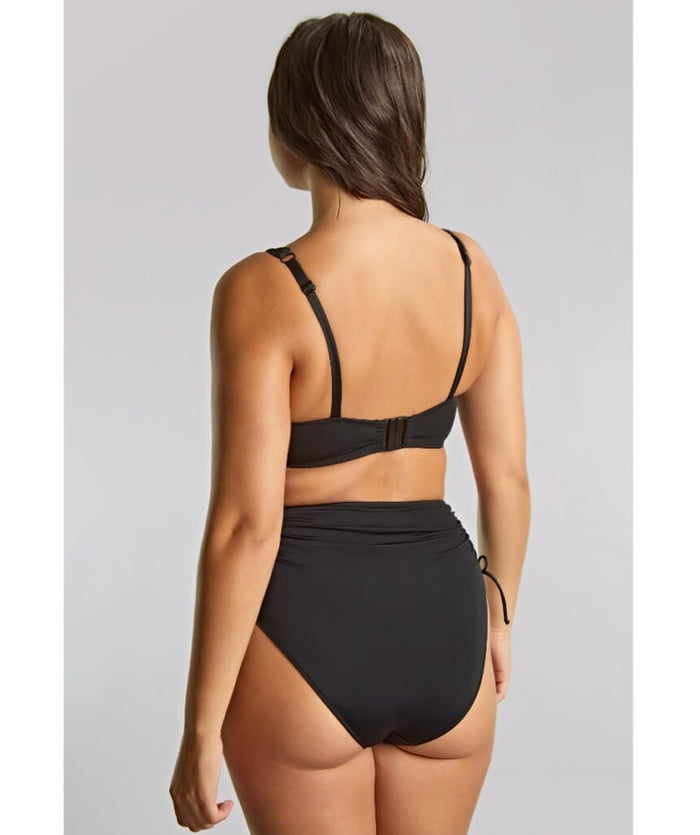 Panache Swimwear Signature Gina Underwire Square Neck Bikini Top - Black Swim