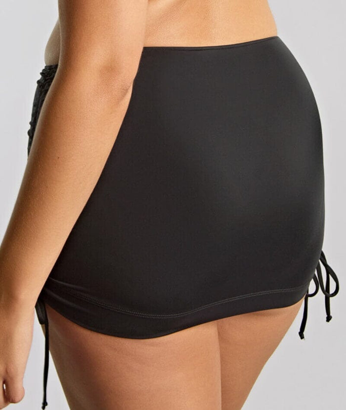 Panache Swimwear Signature Skirted Pant - Black Swim