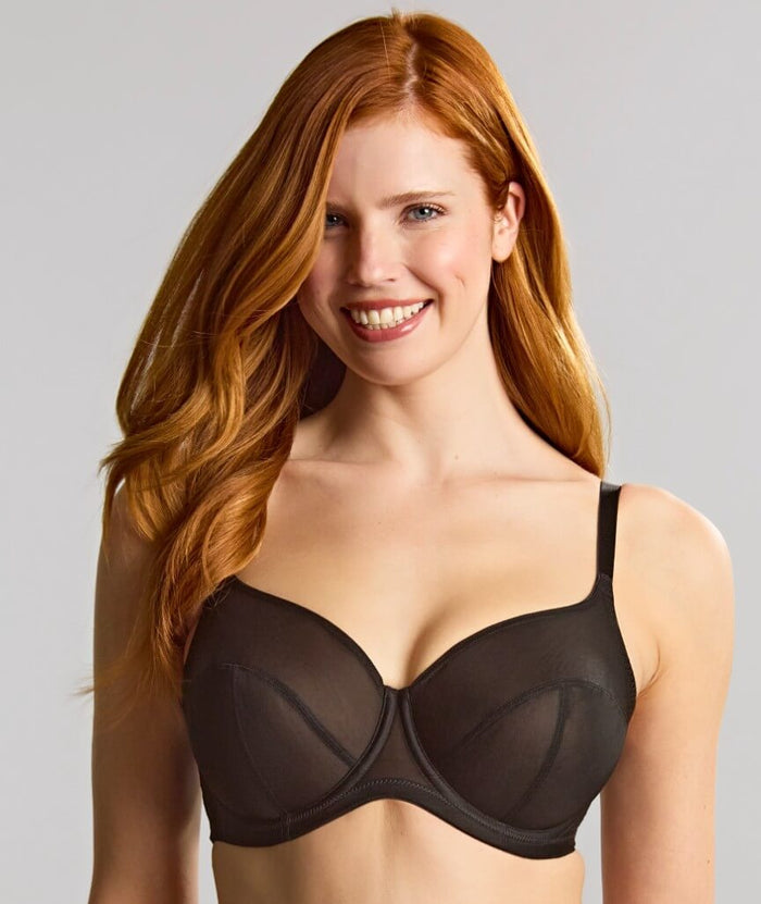 Panache Tango Essence Balconnet Underwire Bra - Black