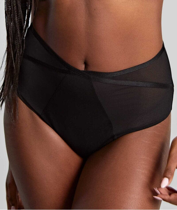 Panache Tango Essence Deep Brief - Obsidian Knickers