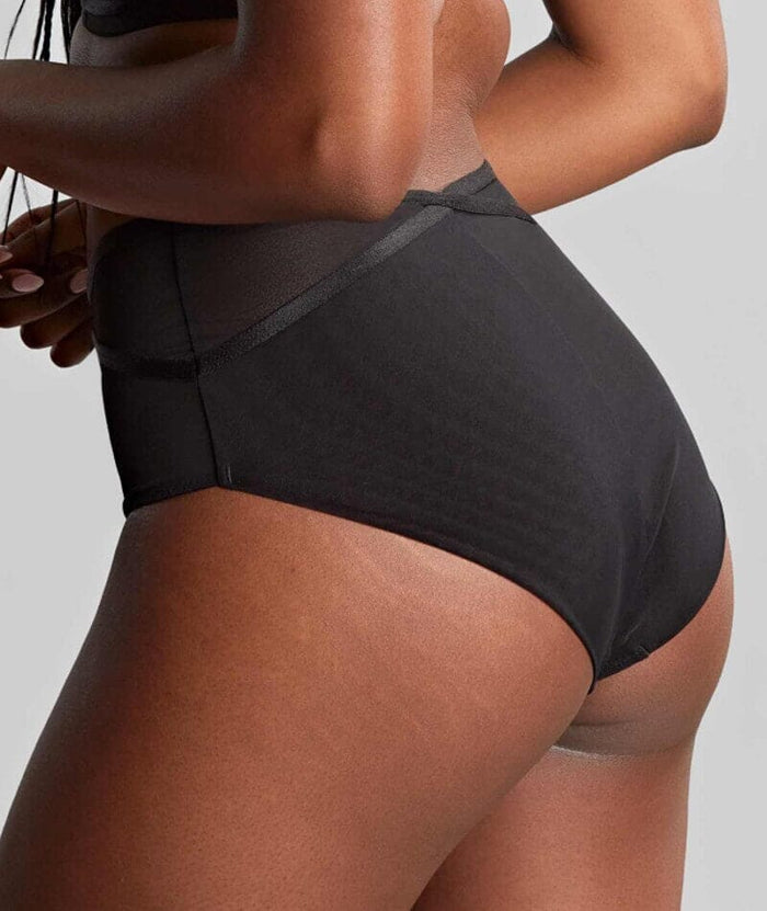 Panache Tango Essence Deep Brief - Obsidian Knickers