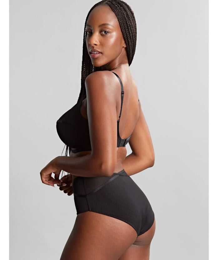 Panache Tango Essence Deep Brief - Obsidian Knickers