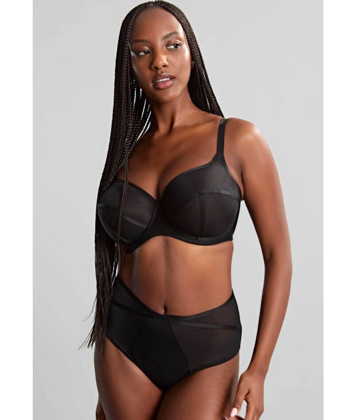 Panache Tango Essence Deep Brief - Obsidian Knickers