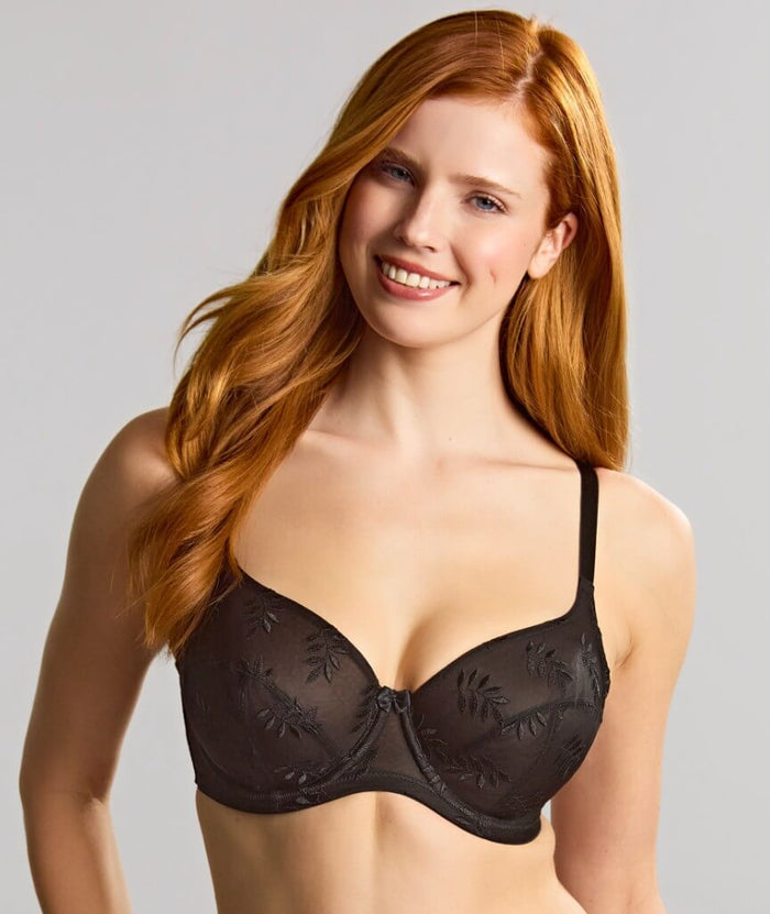 Panache Tango Underwired Balconnet Bra - Black