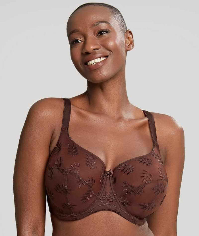 Panache Tango Underwired Balconnet Bra - Nutmeg Bras