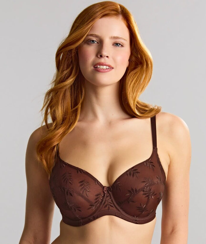 Panache Tango Underwired Balconnet Bra - Nutmeg