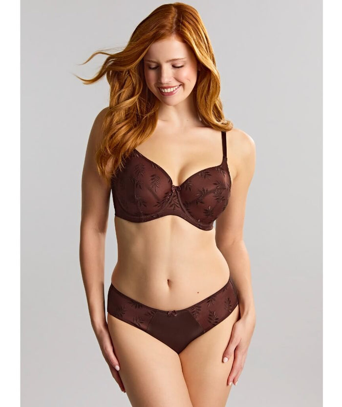 Panache Tango Underwired Balconnet Bra - Nutmeg