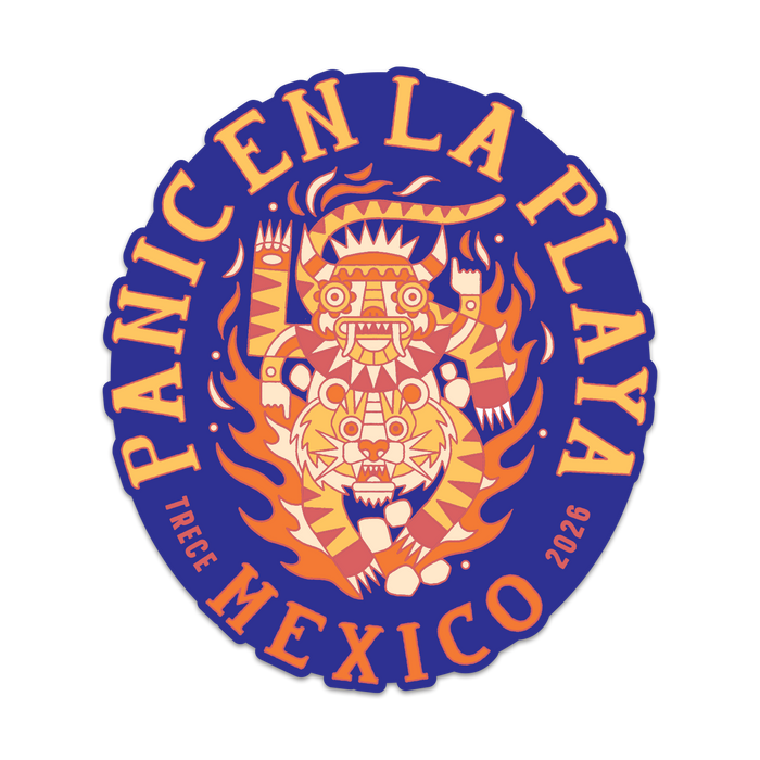 Panic en la Playa Trece Rhythm Sticker