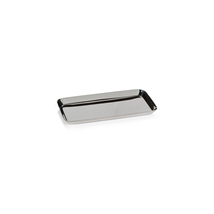 Park Lane Rectangle Tray - Polished Nickel - Trays by Carlyle Avenue