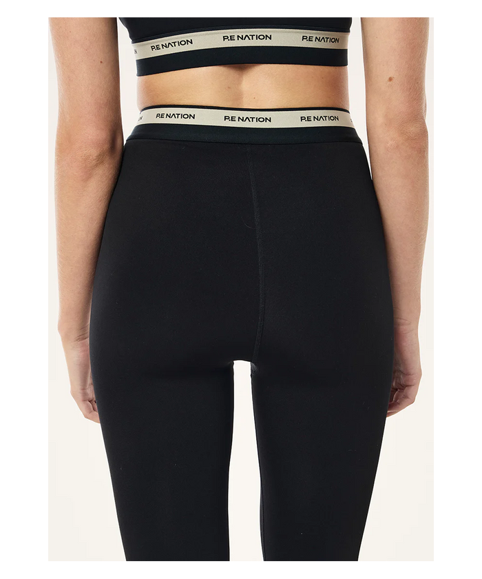 P.E Nation Avant FL Legging (Black/Biscuit)