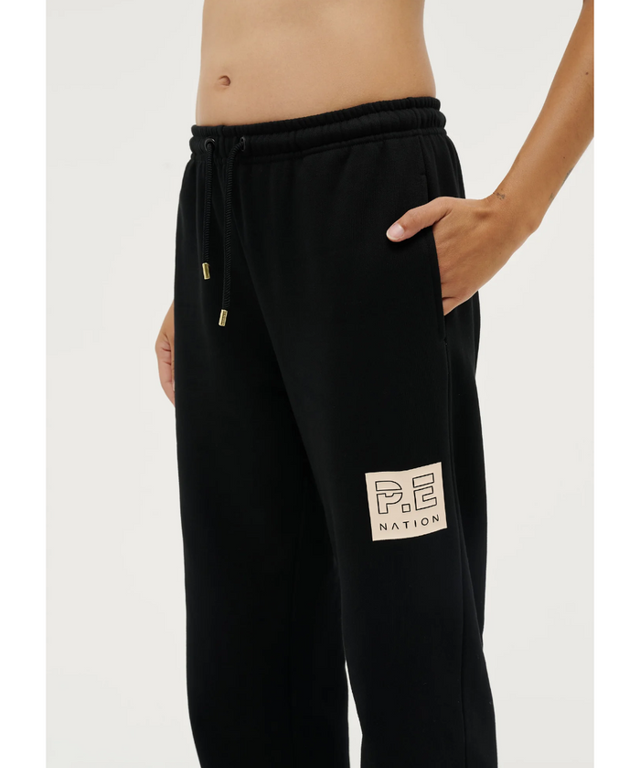 P.E Nation Cut Shot Trackpants (Black)