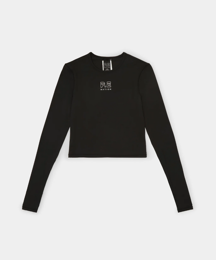 P.E Nation Dedication LS Top (Black)