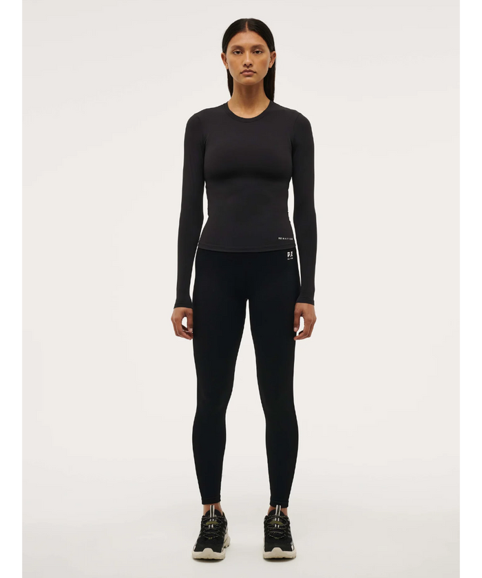 P.E Nation Foundation Long Sleeve Top (Black)