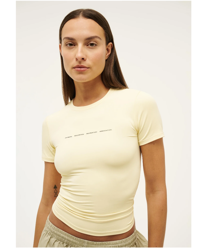 P.E Nation Foundation SS Tee (Butter)
