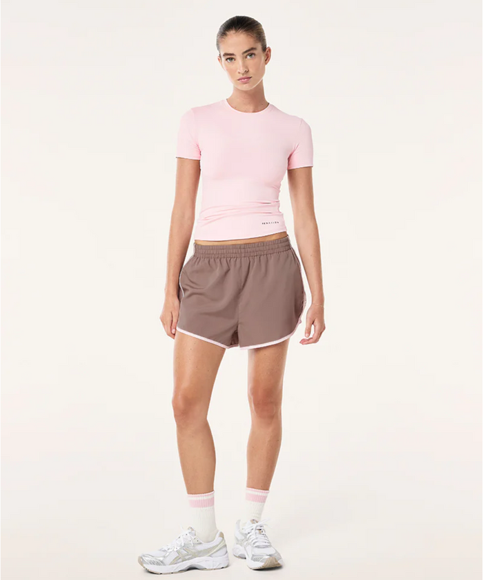 P.E Nation Foundation SS Tee (Chalk Pink)