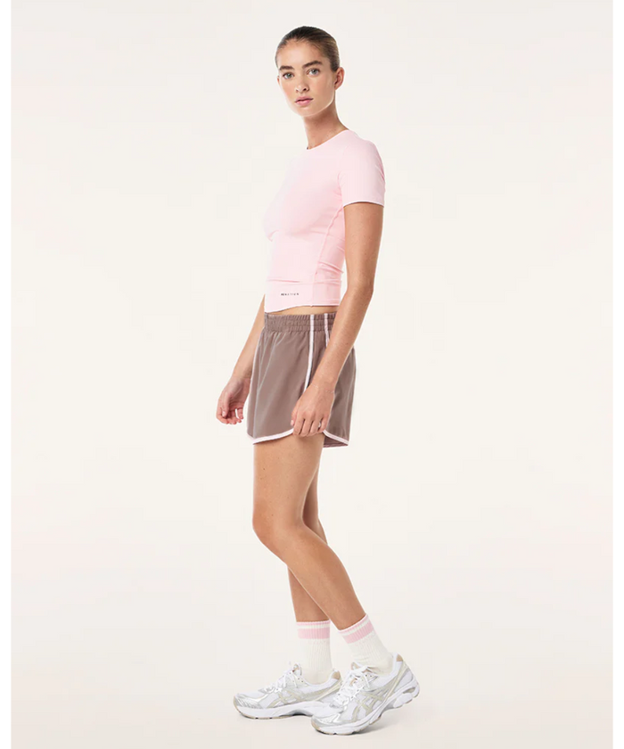 P.E Nation Foundation SS Tee (Chalk Pink)