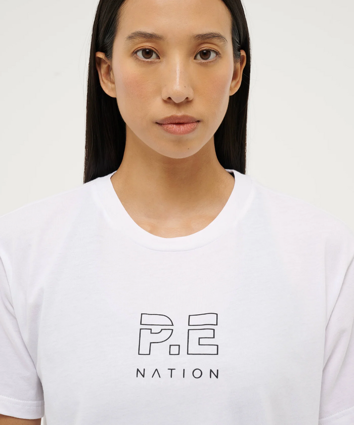 P.E Nation Heads Up Tee (Optic White)