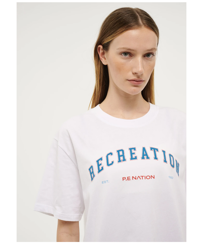 P.E Nation Heyward SS Tee (Optic White)
